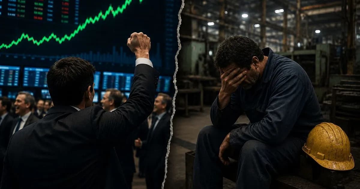 El dilema económico argentino: prosperidad financiera vs. crisis del mercado interno