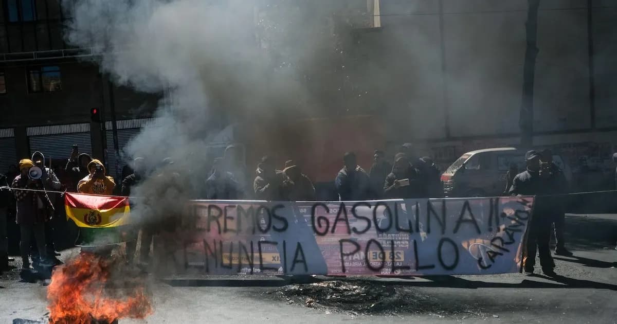 Bolivia enfrenta una crisis económica y social sin precedentes tras prolongados conflictos