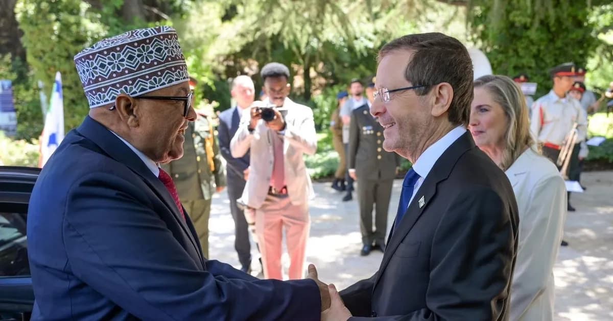 Visita histórica de Somalilandia a Israel tras el reconocimiento de su independencia