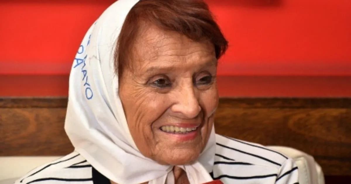 Falleció Taty Almeida, ícono de la lucha por los derechos humanos en Argentina