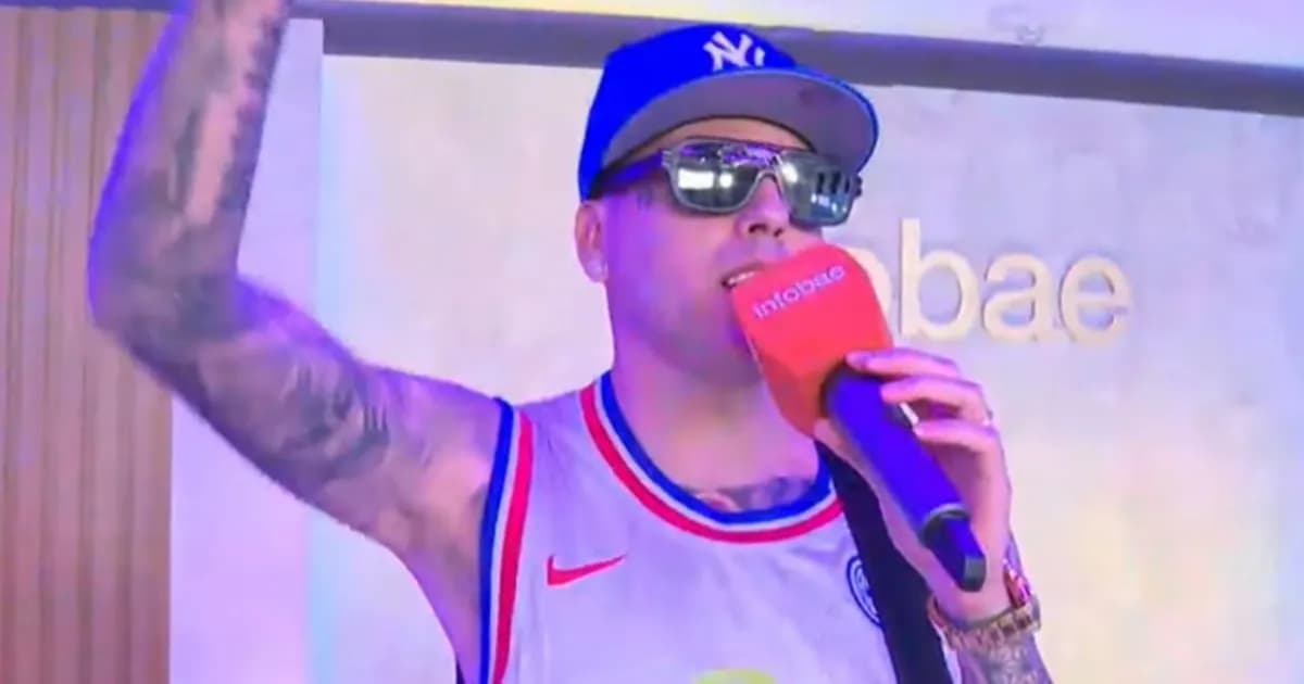 Néstor en Bloque hizo vibrar el set de Infobae Mundial con cumbia y emoción
