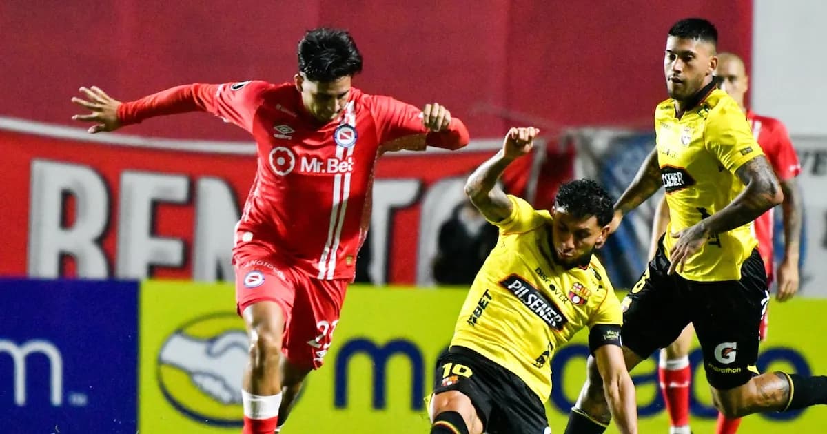 Argentinos Juniors busca avanzar a la Fase 3 de la Libertadores frente a Barcelona de Guayaquil