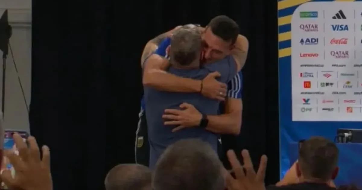 Scaloni y su emotivo encuentro con Palermo y Djalminha en Kansas City