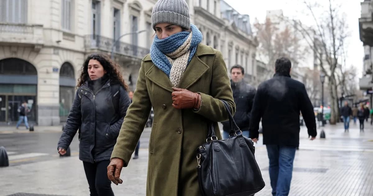 Alerta amarilla por frío extremo en varias provincias: cómo afectará al AMBA