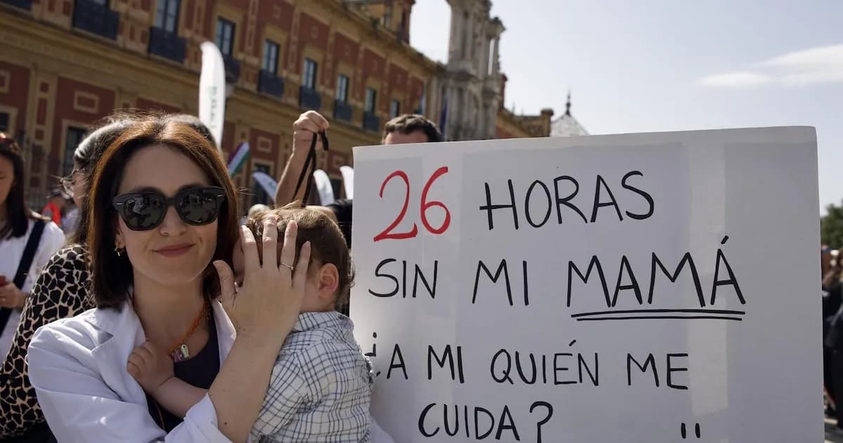 Andalucía enfrenta su segunda jornada de huelga médica con un respaldo del 17%