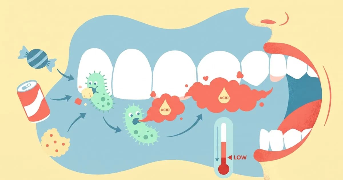 El consumo de azúcar: principal responsable de la caries dental