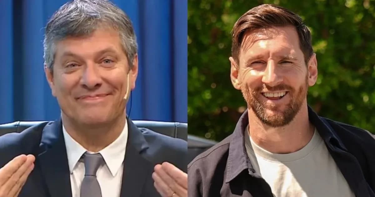 Mario Pergolini celebra el hat-trick de Messi: “Es como si le fuera bien a un amigo”