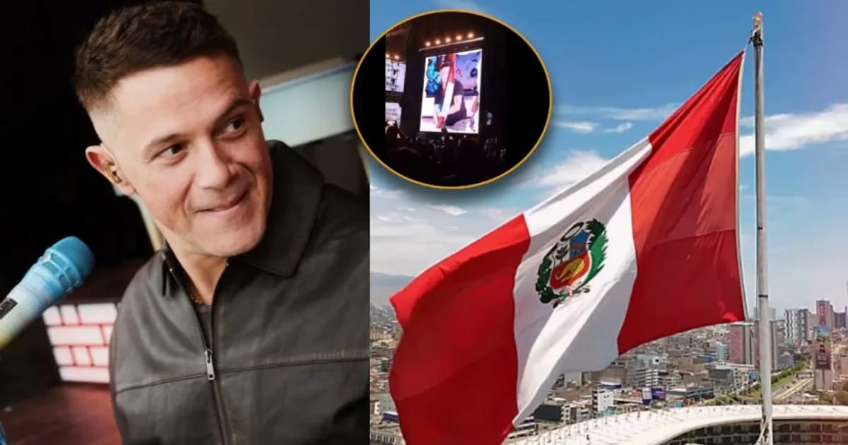 Alejandro Sanz deslumbró en Lima: ondeó la bandera peruana y cautivó al público en el Estadio Nacional