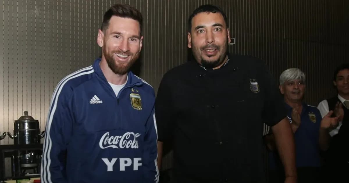 La fascinante historia de Diego Iacovone, el cocinero de la selección argentina