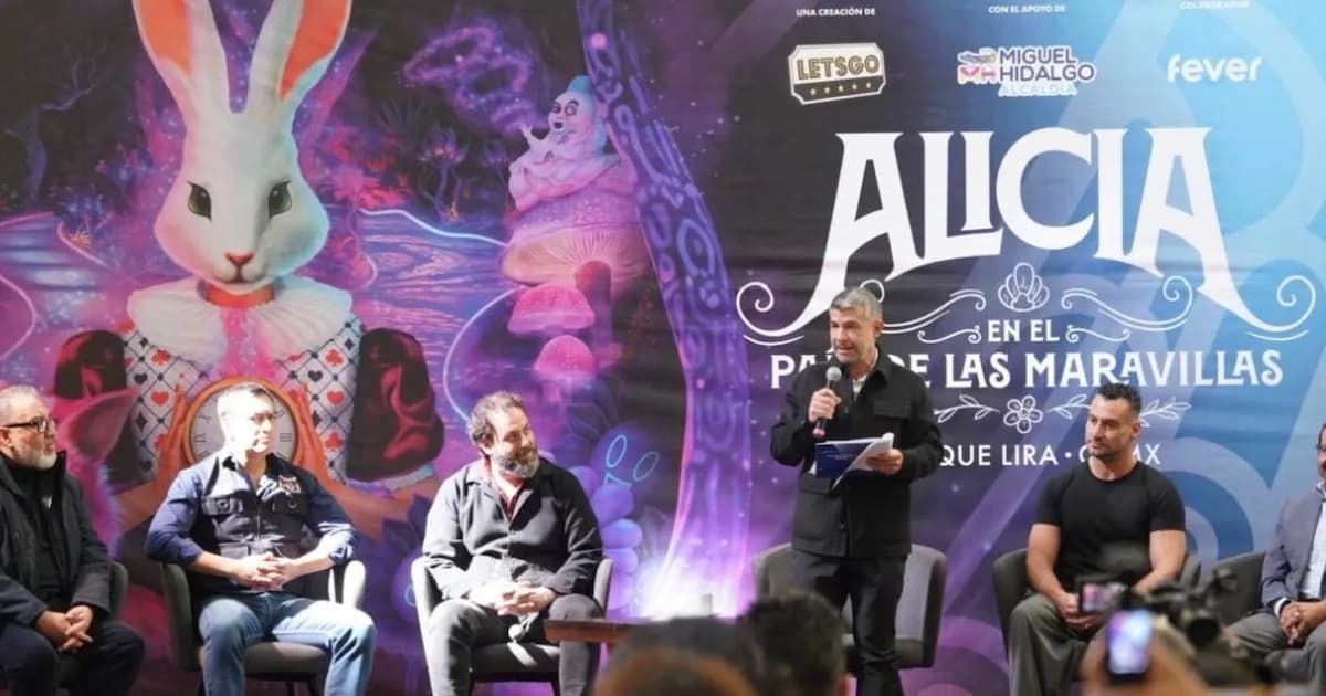 Suspensión de 'Alicia en el país de las maravillas' en CDMX: Reacción de Mauricio Tabe