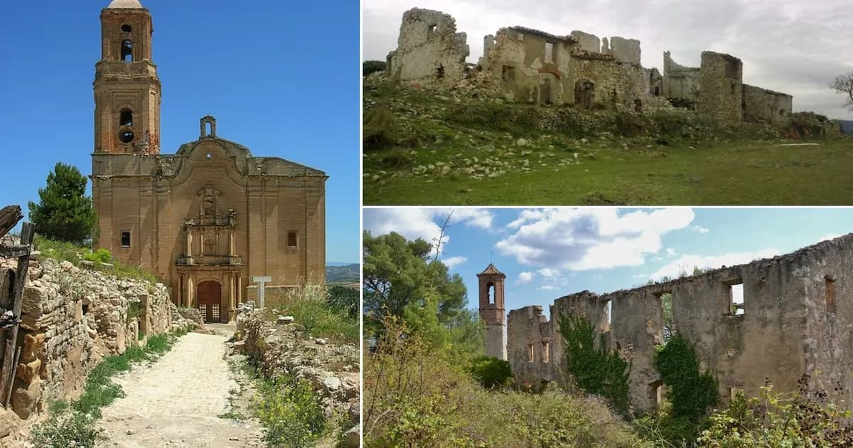 Ocho pueblos deshabitados en Tarragona: ruinas y paisajes entre el Mediterráneo y la sierra