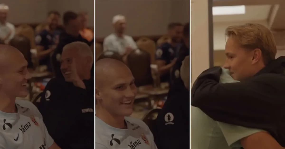 Un futbolista noruego se convierte en padre durante el Mundial y sigue el parto por videollamada