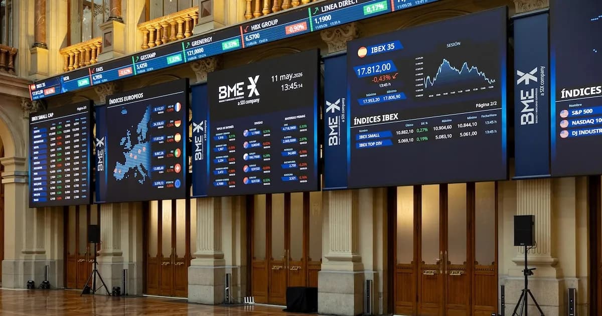 El Ibex 35 alcanza un hito histórico al superar los 19.500 puntos