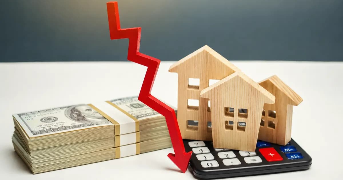 Caída en operaciones inmobiliarias en Buenos Aires: el crédito hipotecario se desploma un 54%