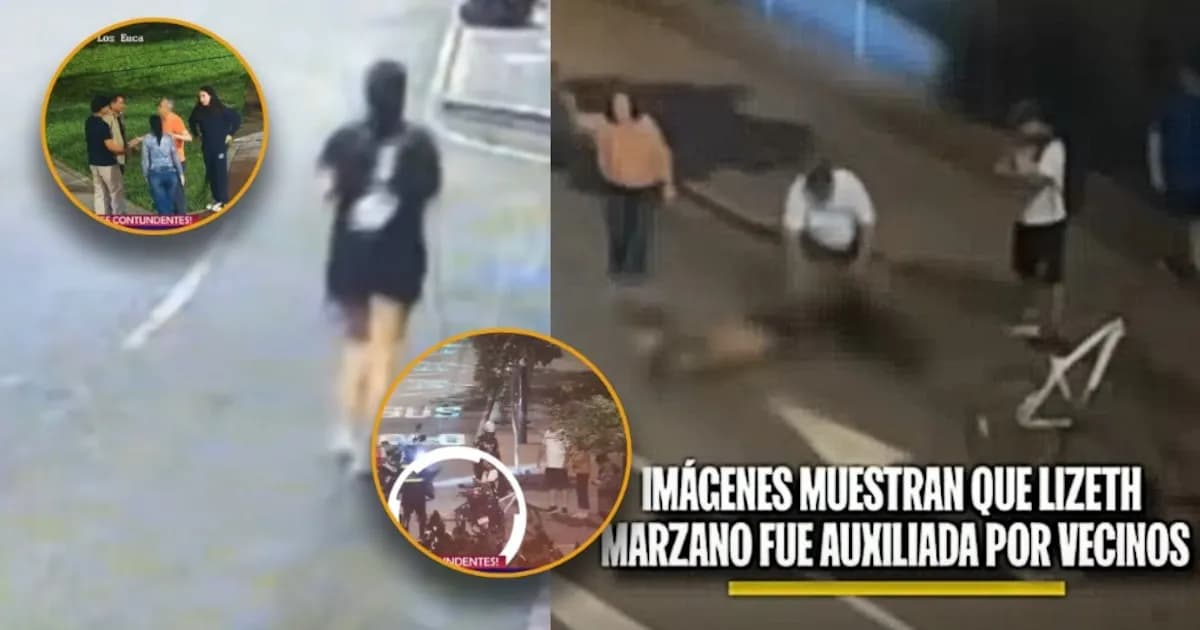 Imágenes impactantes del rescate a Lizeth Marzano tras el atropello de Adrián Villar