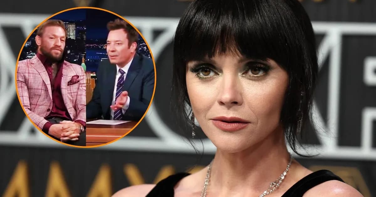 Christina Ricci critica a Jimmy Fallon por entrevistar a Conor McGregor tras su condena