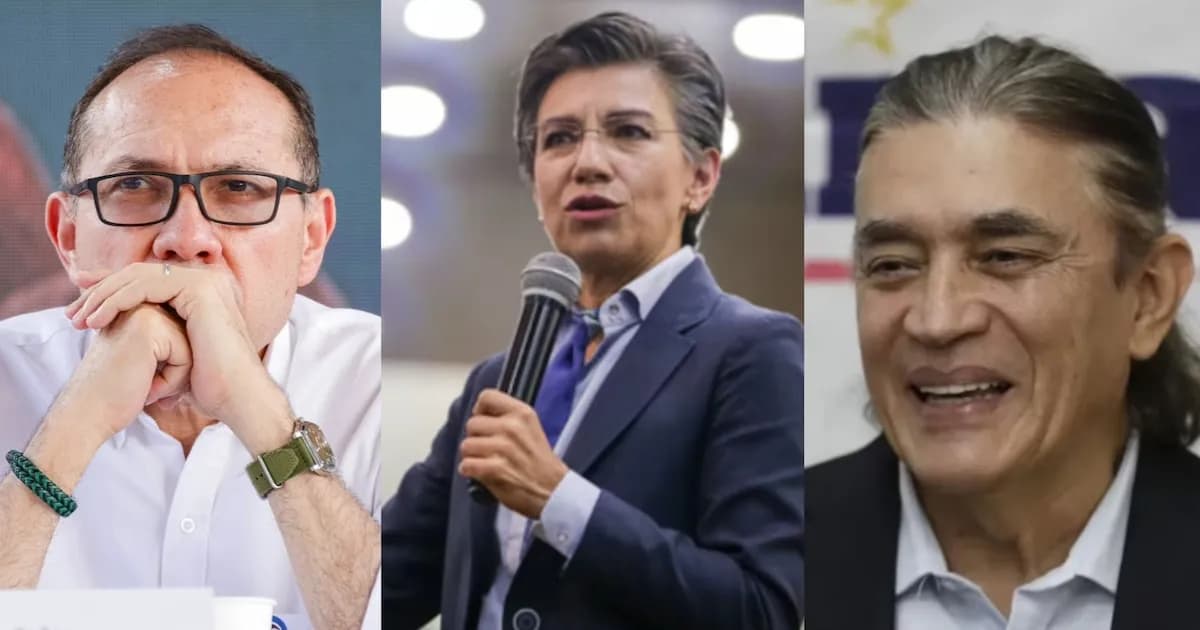 Resultados de la encuesta Invamer: Iván Cepeda se fortalece y Claudia López gana terreno
