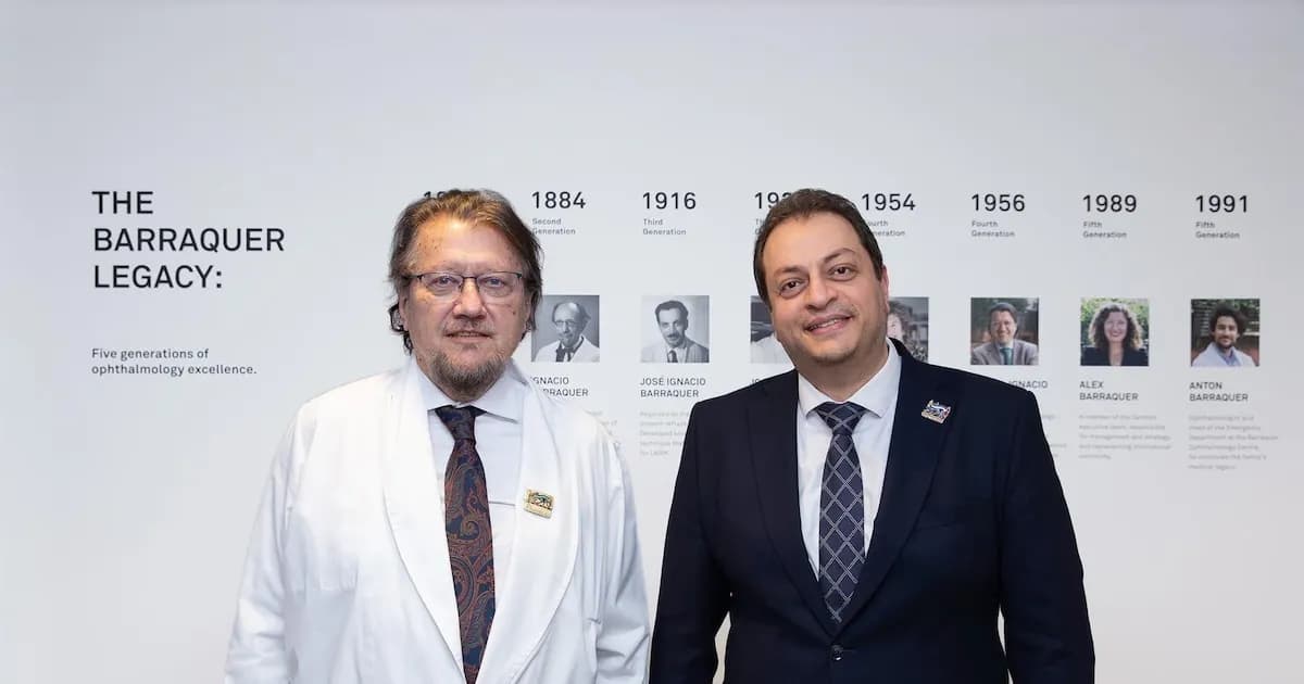 Barraquer y Egipto unen fuerzas para mejorar la atención oftalmológica