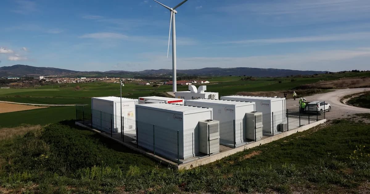 El Gobierno lanza licitación para mega baterías que mejorará el sistema eléctrico nacional