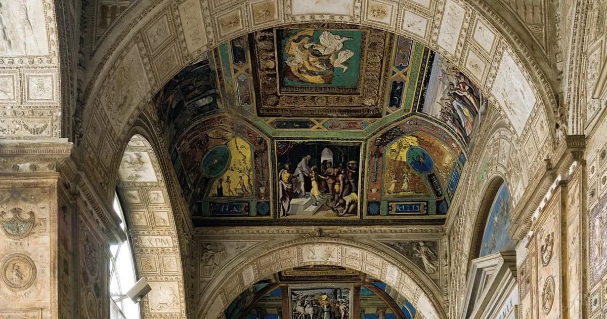 Restauran frescos de Rafael en el Vaticano con innovadora tecnología láser