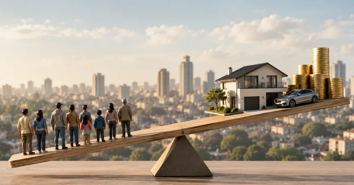 Aumento de la Desigualdad en el Primer Trimestre: Los Ricos Ganan 15 Veces Más que los Pobres
