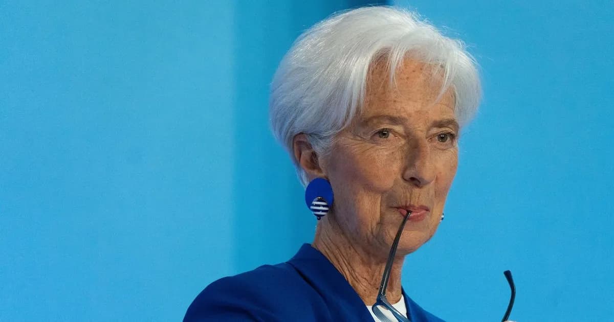 El BCE señala una caída en las expectativas de inflación entre los consumidores europeos