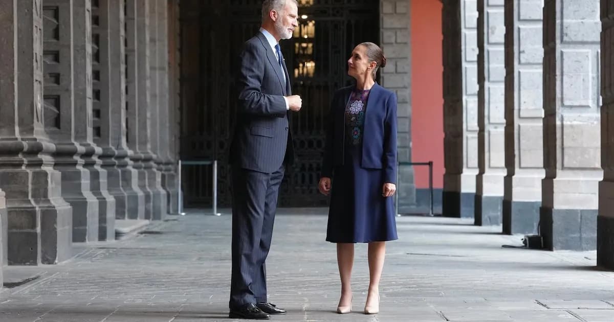 Felipe VI y Sheinbaum inician una nueva era de diálogo entre México y España