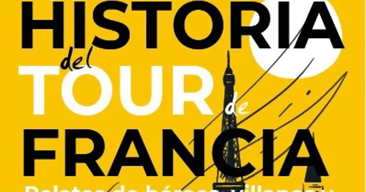 Jon Rivas presenta 'Breve historia del Tour de Francia' ante el inicio de la competencia en Barcelona