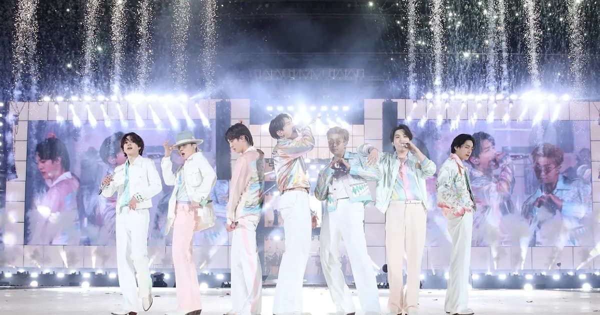 BTS deslumbra en su primer show en Madrid ante 70.000 fervientes seguidores