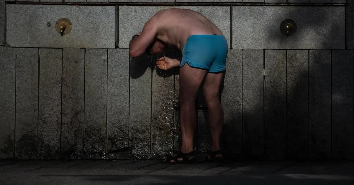 Alerta por calor extremo en seis comunidades y tormentas en Navarra