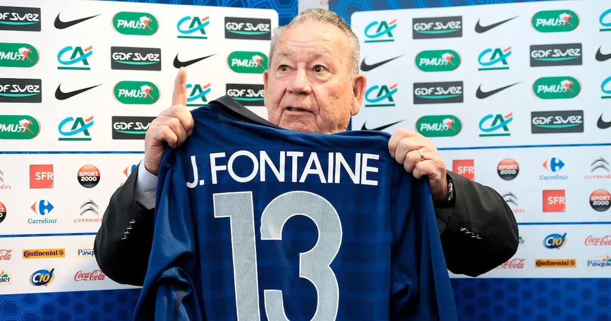 Just Fontaine: el ícono del fútbol que desafía a Messi con su récord inquebrantable