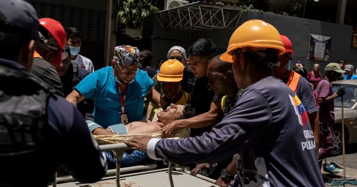 Venezuela: Rescatistas y vecinos luchan por hallar sobrevivientes tras devastadores terremotos