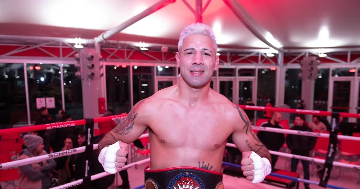 Lucas Bastida retiene su título en una emocionante velada de boxeo en River Plate