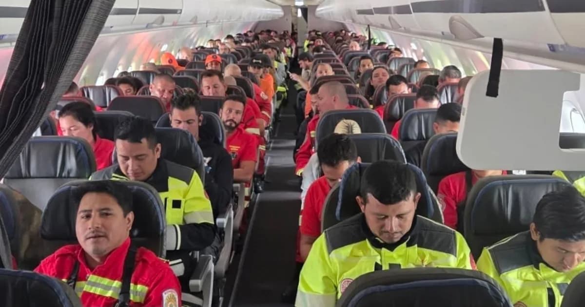 Bomberos de Málaga se desplazan a Caracas para ayudar tras los terremotos