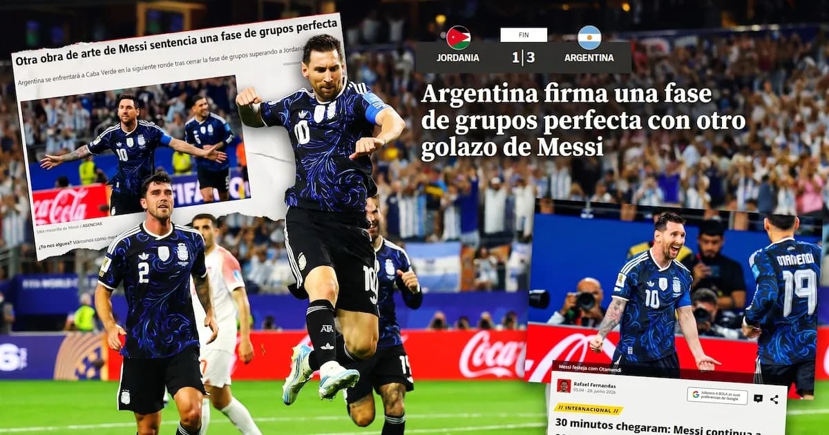Messi brilla y Argentina avanza: un triunfo notable sobre Jordania en Dallas