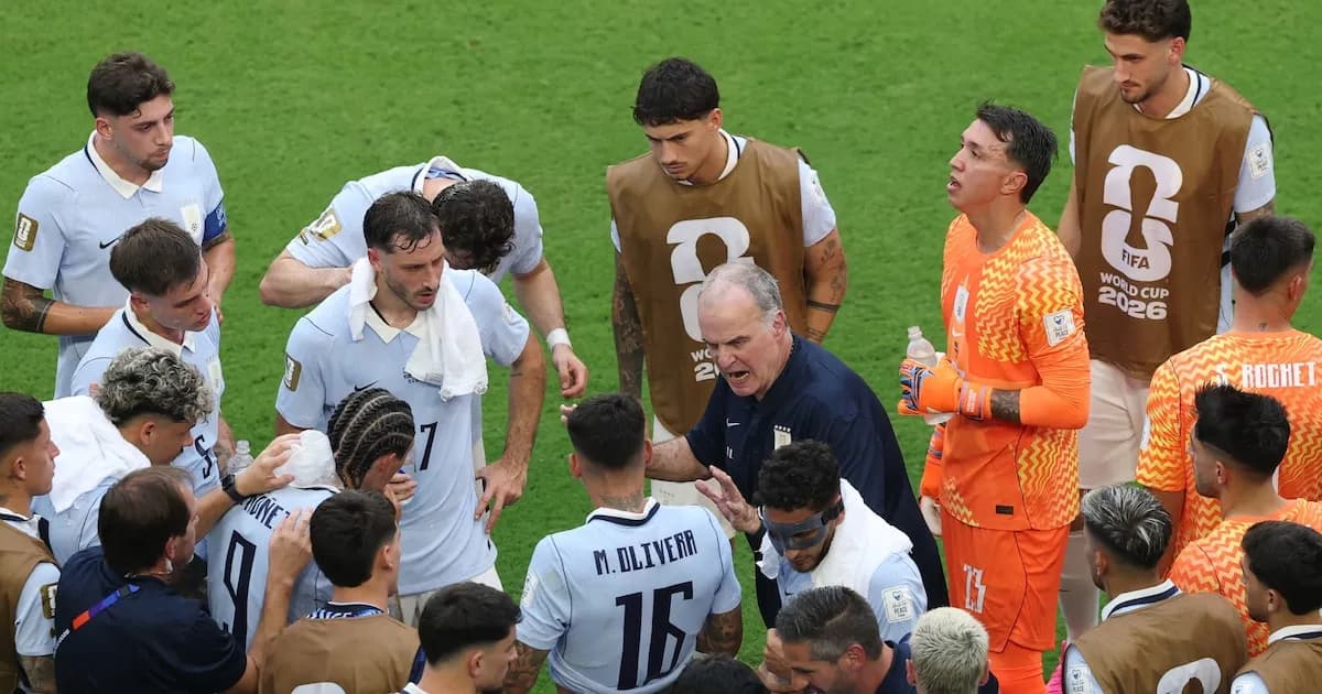 Bielsa expresa su descontento tras la eliminación de Uruguay en el Mundial 2026