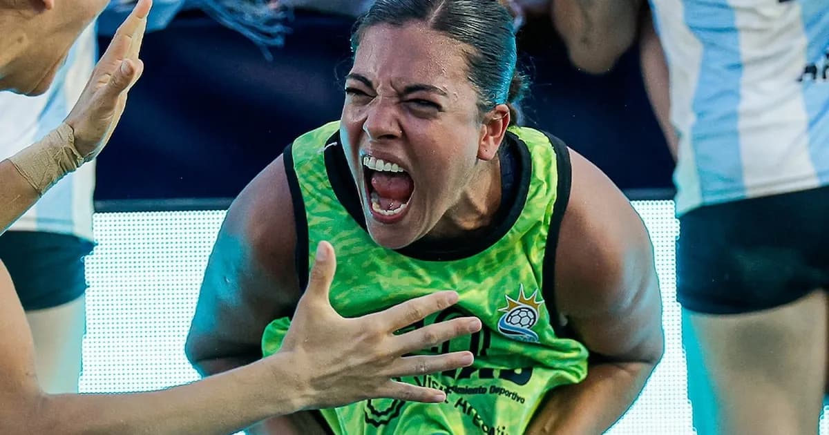 Las Kamikazes hacen historia: Argentina conquista el Mundial de beach handball en Zagreb