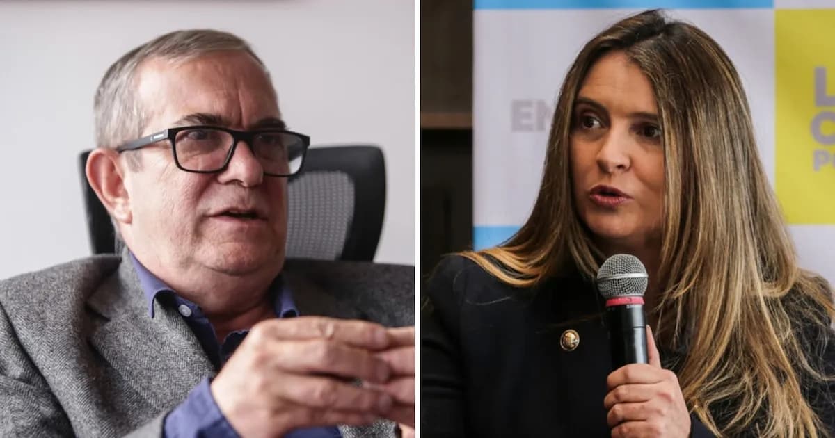 Tensión entre Paloma Valencia y Timochenko por denuncias de persecución a Iván Cepeda