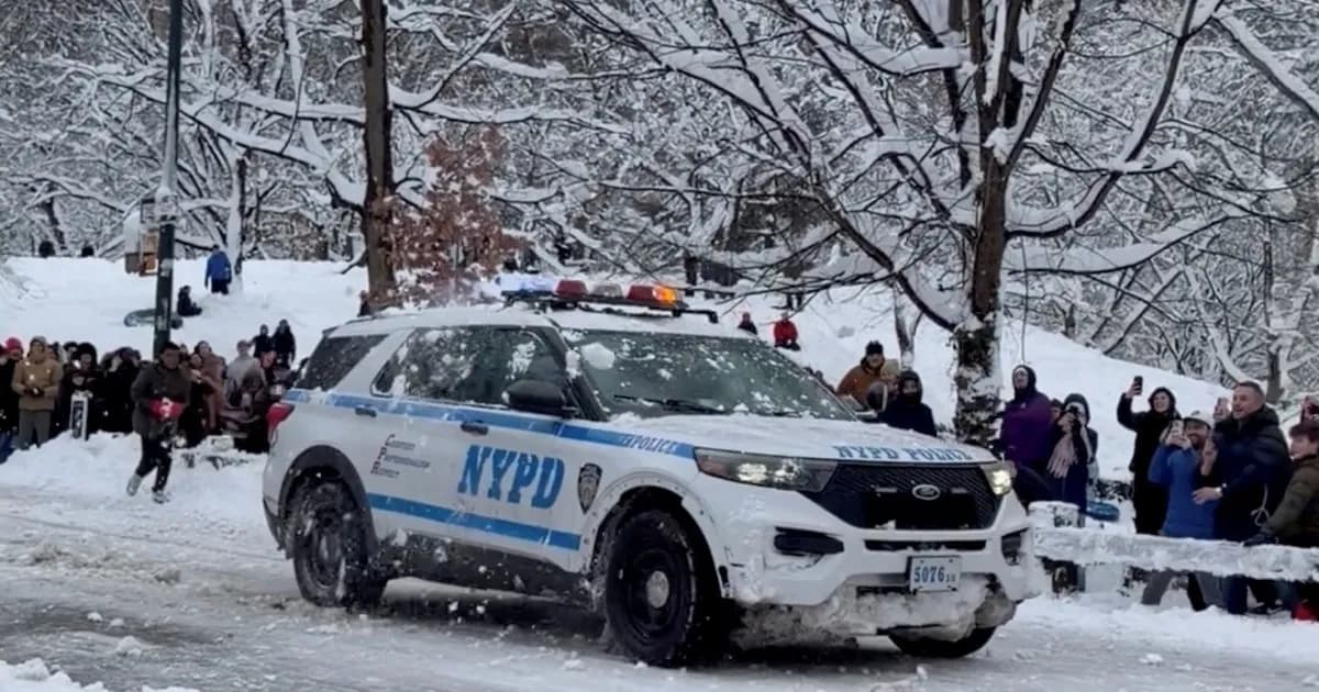 Arresto en pelea de bolas de nieve en Nueva York desata tensiones políticas