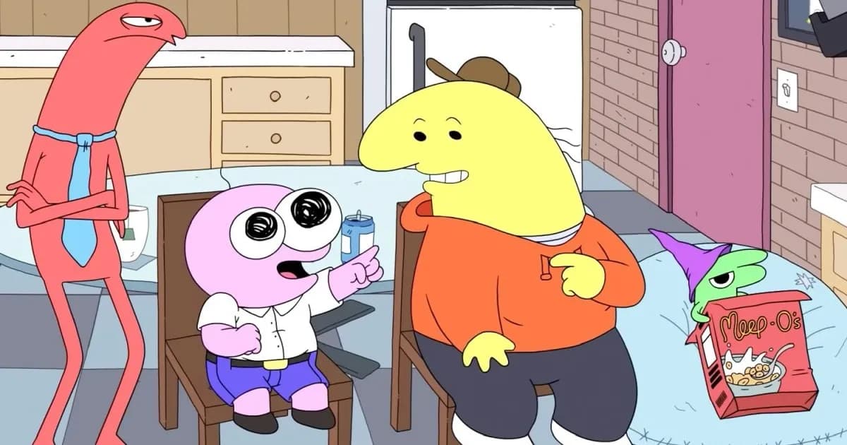 Fin sorpresivo de Smiling Friends: Cusack y Hadel se despiden en la cima de su éxito