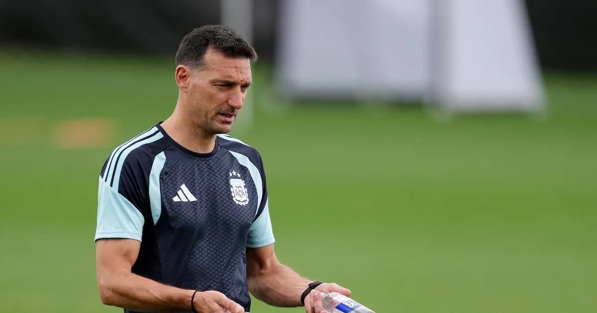 Scaloni adapta la rutina del equipo argentino por el calor extremo tras el triunfo sobre Jordania