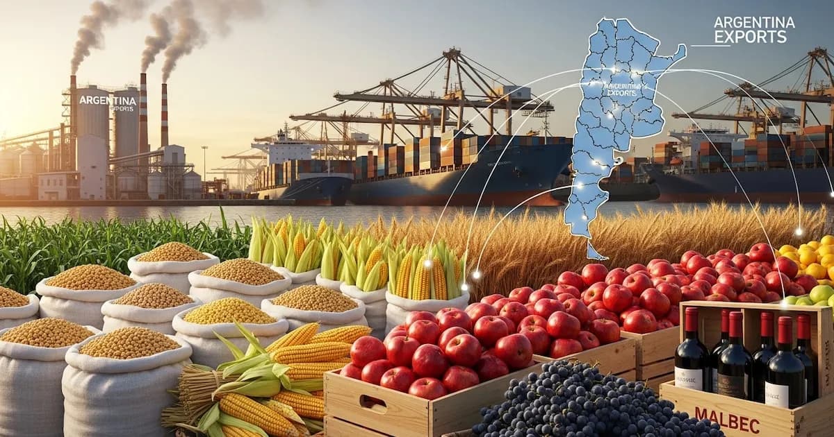La Agroindustria Argentinan: Pilar Exportador que Supera el 70% en Varias Provincias