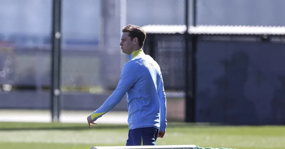 Frenkie de Jong se perderá entre 5 y 6 semanas por una lesión muscular
