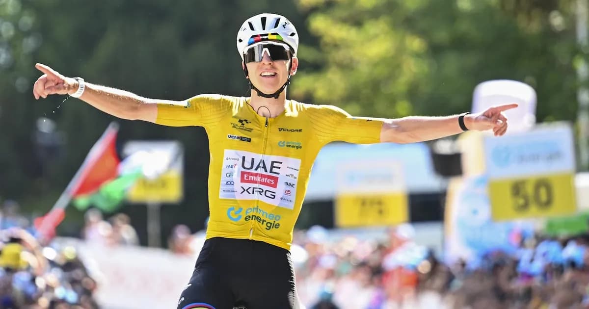 Tadej Pogacar liderará UAE Team Emirates-XRG en el Tour de Francia 2026
