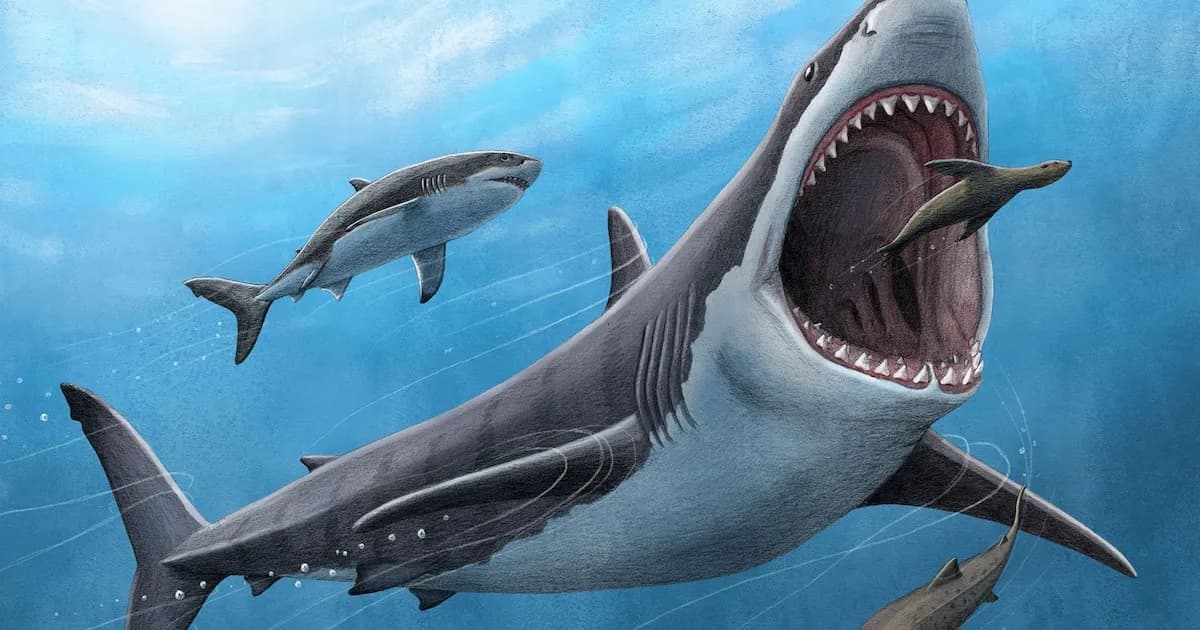 El megalodón: el tiburón gigante que dominó los océanos y sus nuevos hallazgos