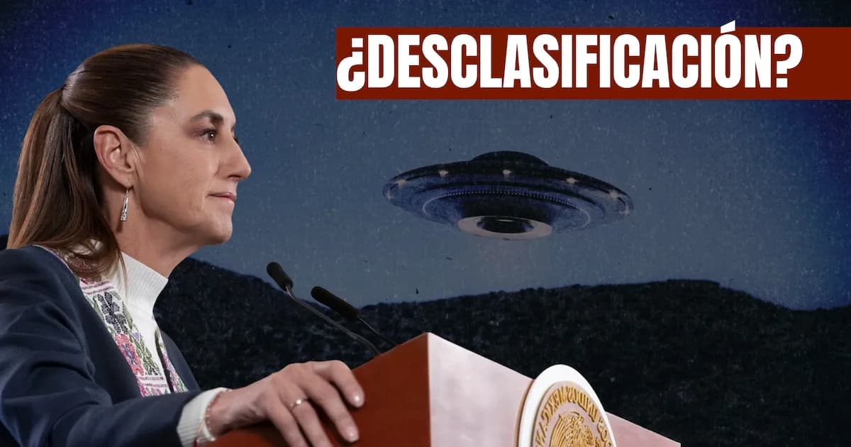 Sheinbaum se refiere a ovnis y archivos secretos: "No creo que la Defensa los esté buscando"