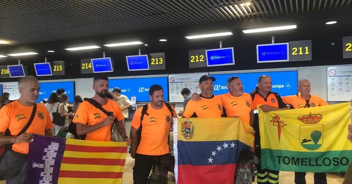 Brigadistas españoles enfrentan obstáculos burocráticos en su misión de rescate en Venezuela