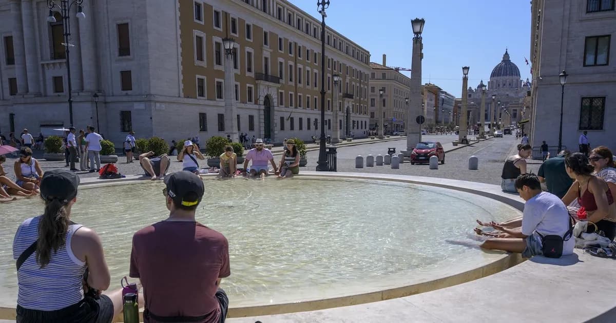 Italia declara alerta roja por ola de calor en 25 ciudades