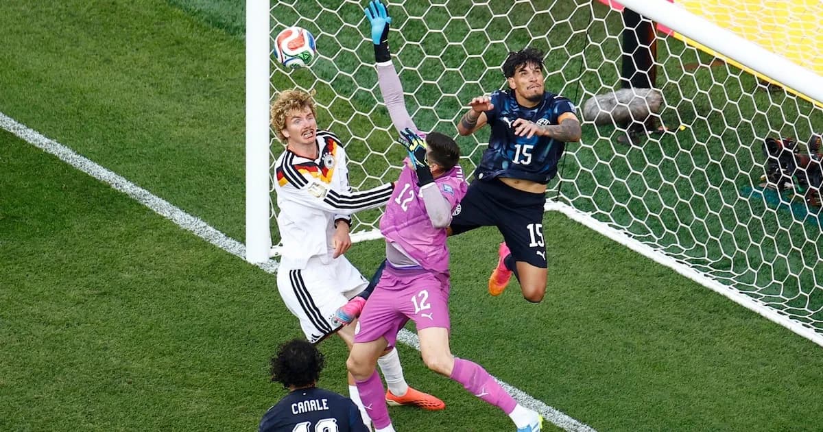 El VAR anula un gol de Alemania y mantiene a Paraguay en la Copa del Mundo