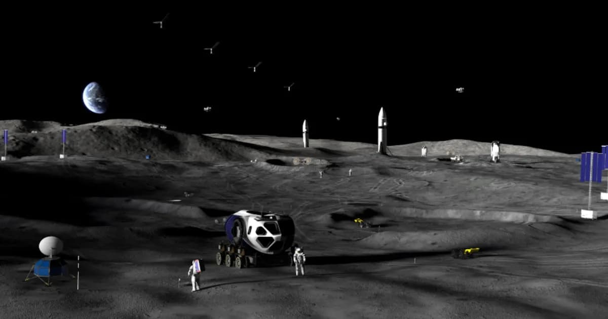 NASA invita a empresas estadounidenses a colaborar en la creación de una base lunar
